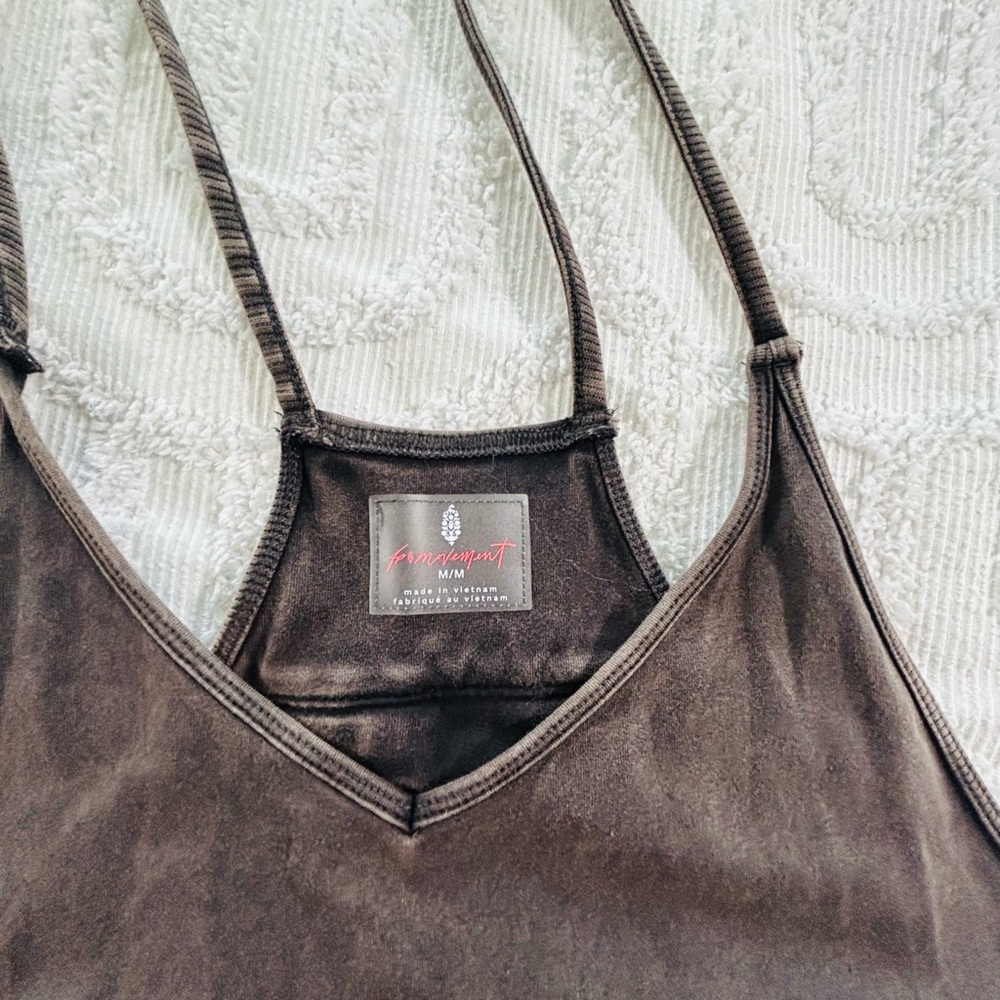 FP MOVEMENT BY FREE PEOPLE Hot Shot Onesie Washed Black M NWT FP-200 - Picture 10 of 10